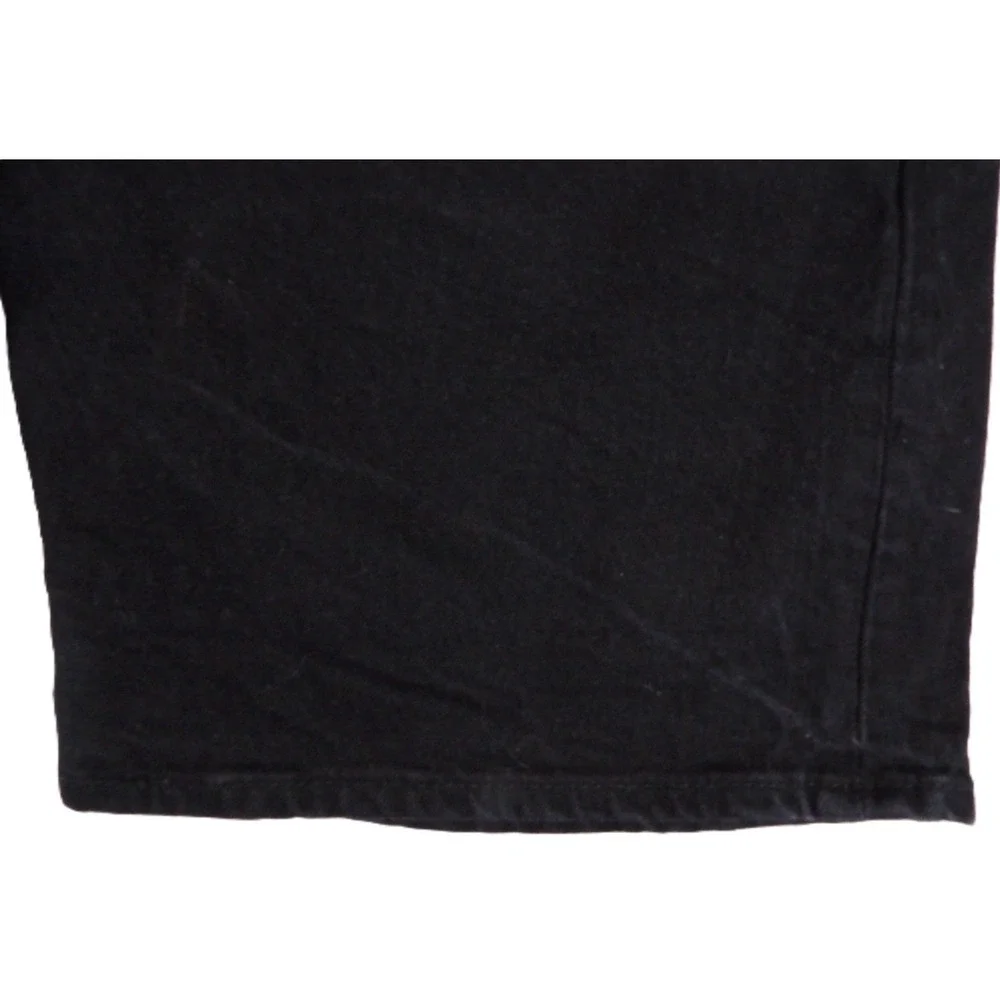 Levis 501 Denim Shorts Men W38 L9 Black Button Fly Cotton Blend Summer Jorts